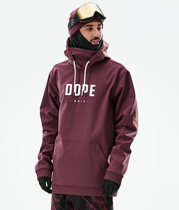 Dope Yeti 21 Snowboard Jacket Burgundy