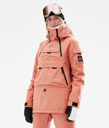 Dope Akin W 21 Ski Jacket Peach