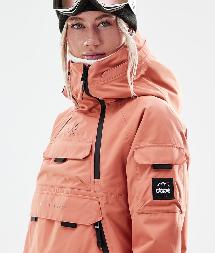 Dope Akin W 21 Lyžařská Bunda Dámské Peach, Image 3 of 11