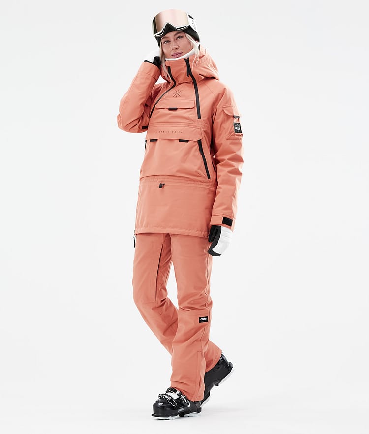 Dope Akin W 21 Lyžařská Bunda Dámské Peach, Image 4 of 11