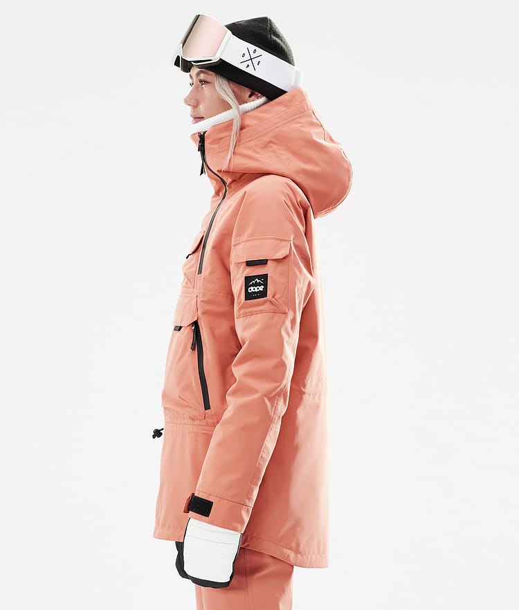 Dope Akin W 21 Chaqueta Snowboard Mujer Peach, Image 7 of 11