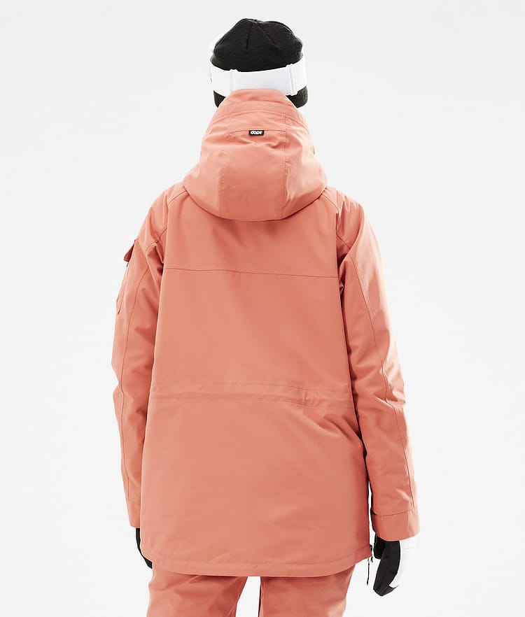 Dope Akin W 21 Lyžařská Bunda Dámské Peach, Image 8 of 11