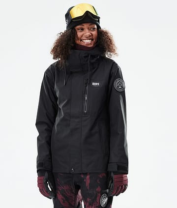 Dope Blizzard W Full Zip 21 Ski Jacket Black