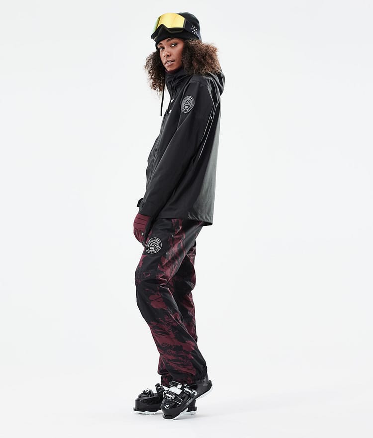 Dope Blizzard W Full Zip 21 Lyžařská Bunda Dámské Black, Image 5 of 11