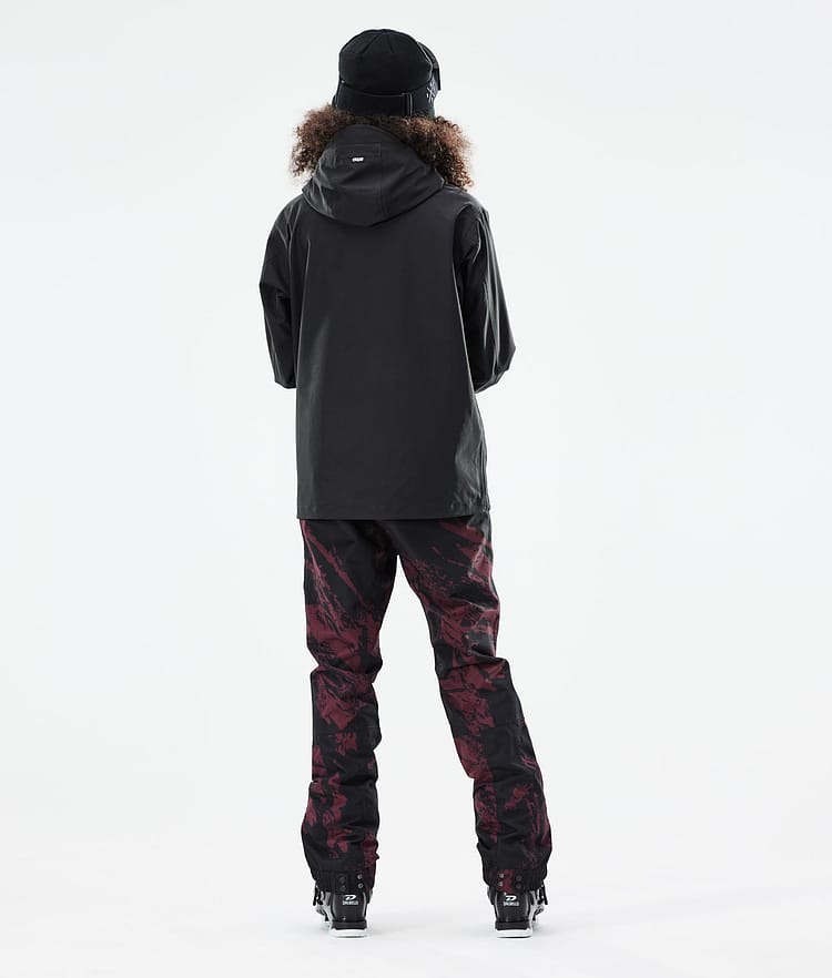 Dope Blizzard W Full Zip 21 Lyžařská Bunda Dámské Black, Image 6 of 11