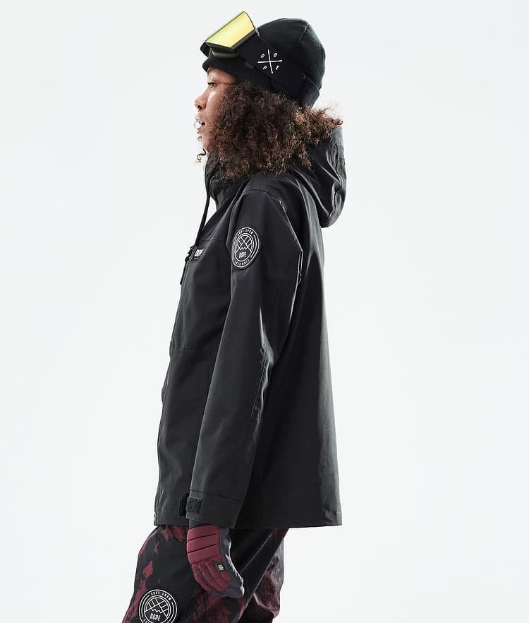 Dope Blizzard W Full Zip 21 Lyžařská Bunda Dámské Black, Image 7 of 11