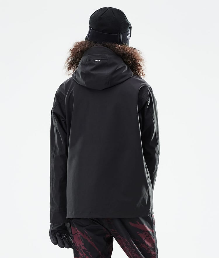 Dope Blizzard W Full Zip 21 Lyžařská Bunda Dámské Black, Image 8 of 11
