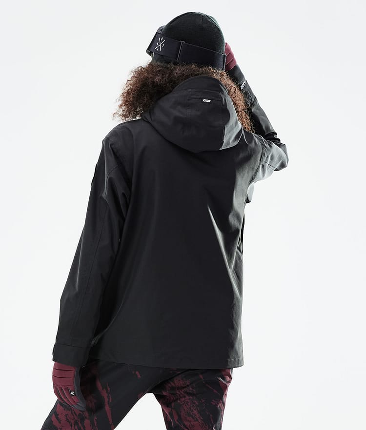 Dope Blizzard W Full Zip 21 Bunda na Snowboard Dámské Black, Image 8 of 11
