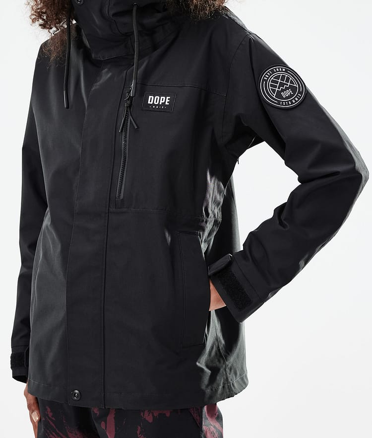 Dope Blizzard W Full Zip 21 Lyžařská Bunda Dámské Black, Image 9 of 11