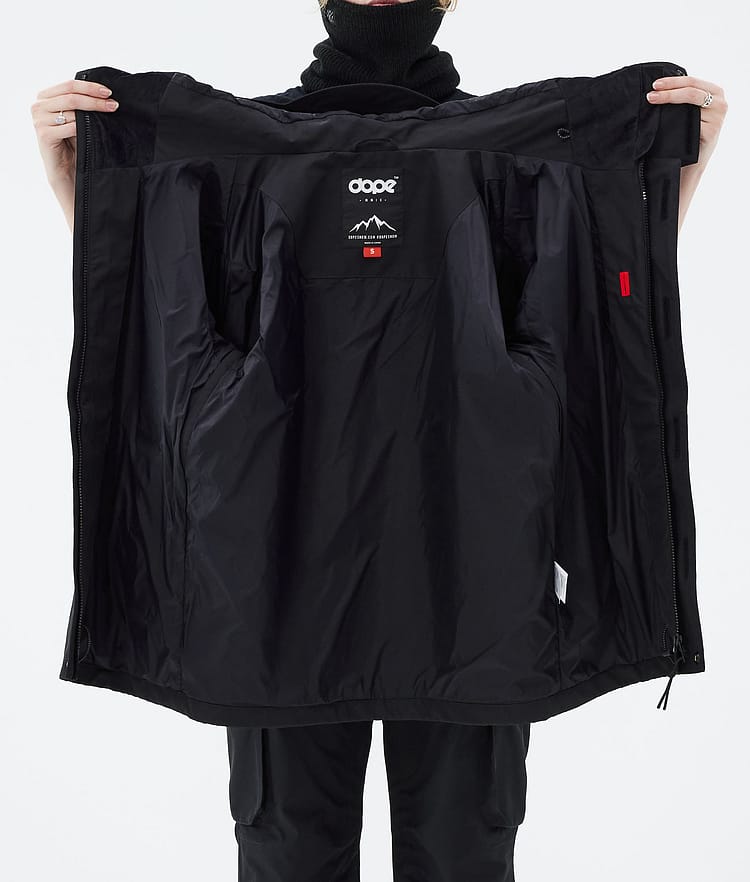 Dope Blizzard W Full Zip 21 Bunda na Snowboard Dámské Black, Image 11 of 11
