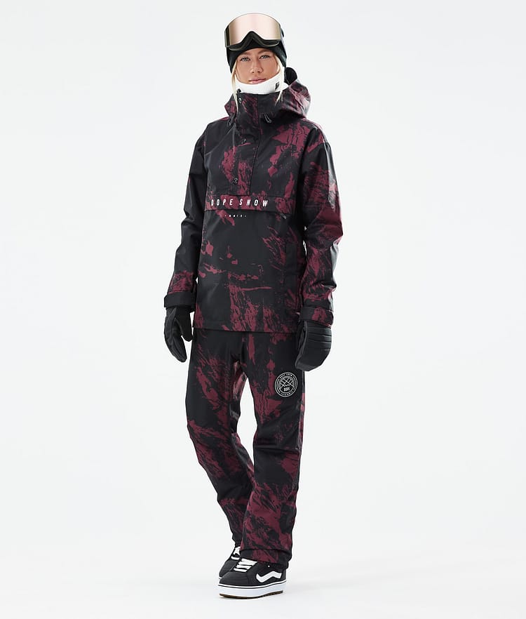 Dope Legacy W 21 Bunda na Snowboard Dámské Paint Burgundy, Image 4 of 10
