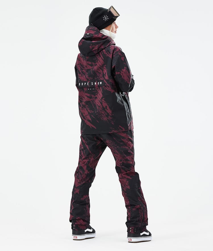 Dope Legacy W 21 Bunda na Snowboard Dámské Paint Burgundy, Image 6 of 10