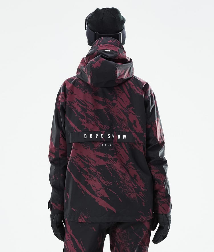 Dope Legacy W 21 Bunda na Snowboard Dámské Paint Burgundy, Image 8 of 10