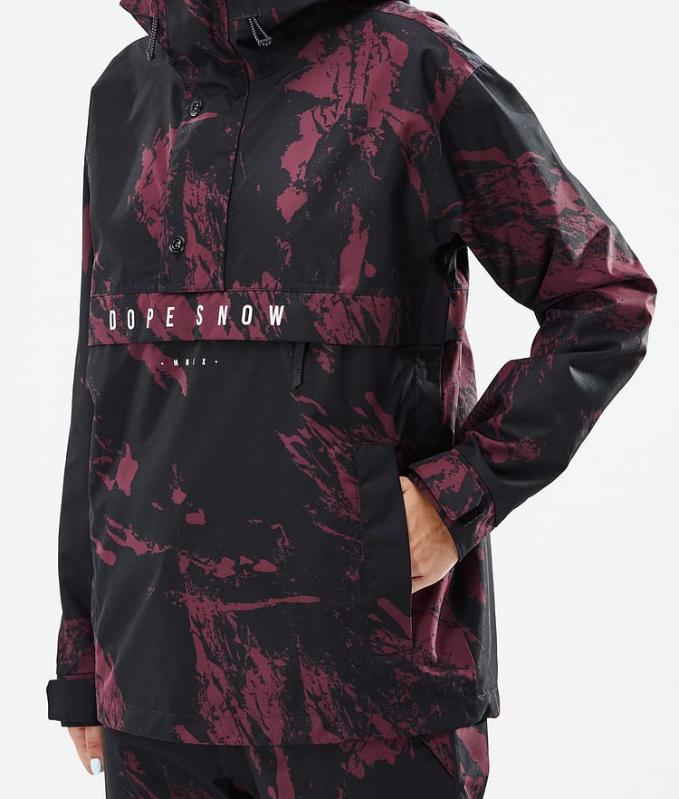 Dope Legacy W 21 Kurtka Narciarska Kobiety Paint Burgundy, Image 9 of 10