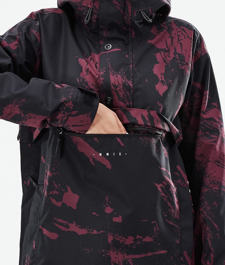 Dope Legacy W 21 Kurtka Narciarska Kobiety Paint Burgundy, Image 10 of 10