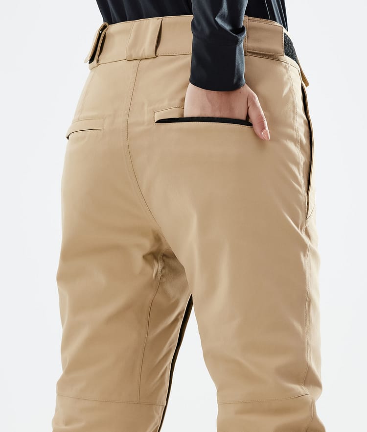 Dope Con W 21 Pantalones Snowboard Mujer Khaki, Image 4 of 5