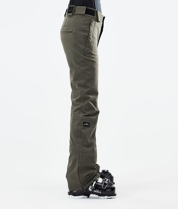 Dope Con W 21 Spodnie Narciarskie Kobiety Olive Green, Image 2 of 5