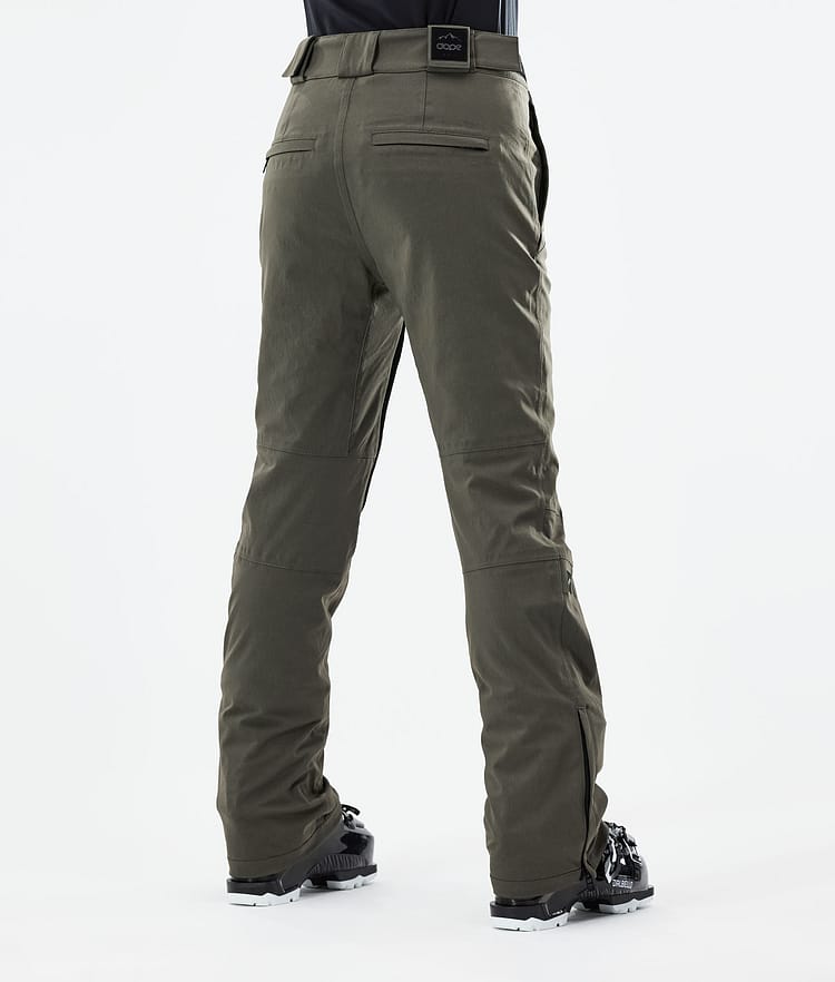 Dope Con W 21 Spodnie Narciarskie Kobiety Olive Green, Image 3 of 5