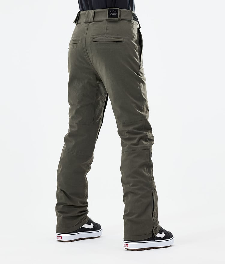 Dope Con W 21 Pantalones Snowboard Mujer Olive Green, Image 3 of 5