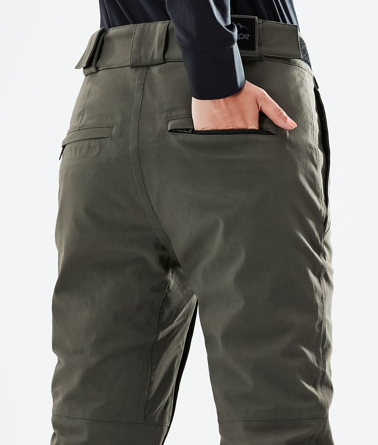 Dope Con W 21 Spodnie Narciarskie Kobiety Olive Green, Image 5 of 5