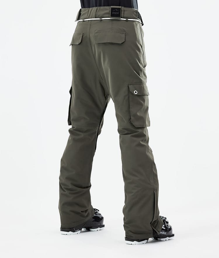 Dope Iconic W 21 Spodnie Narciarskie Kobiety Olive Green, Image 3 of 6