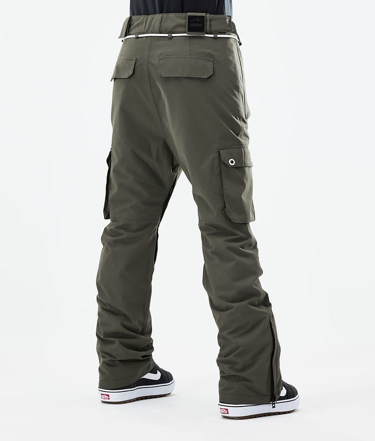 Dope Iconic W 21 Pantalones Snowboard Mujer Olive Green, Image 3 of 6