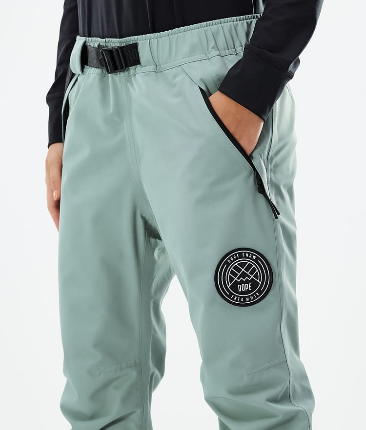 Dope Blizzard W 21 Spodnie Snowboardowe Kobiety Faded Green, Image 4 of 4