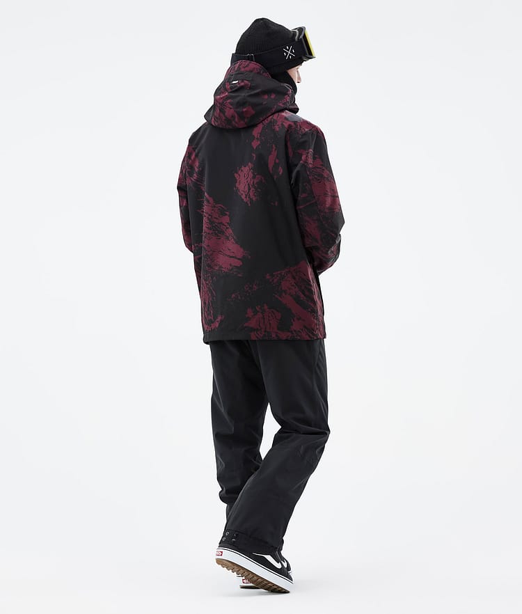 Dope Blizzard 21 Kurtka Snowboardowa Mężczyźni Paint Burgundy, Image 5 of 9
