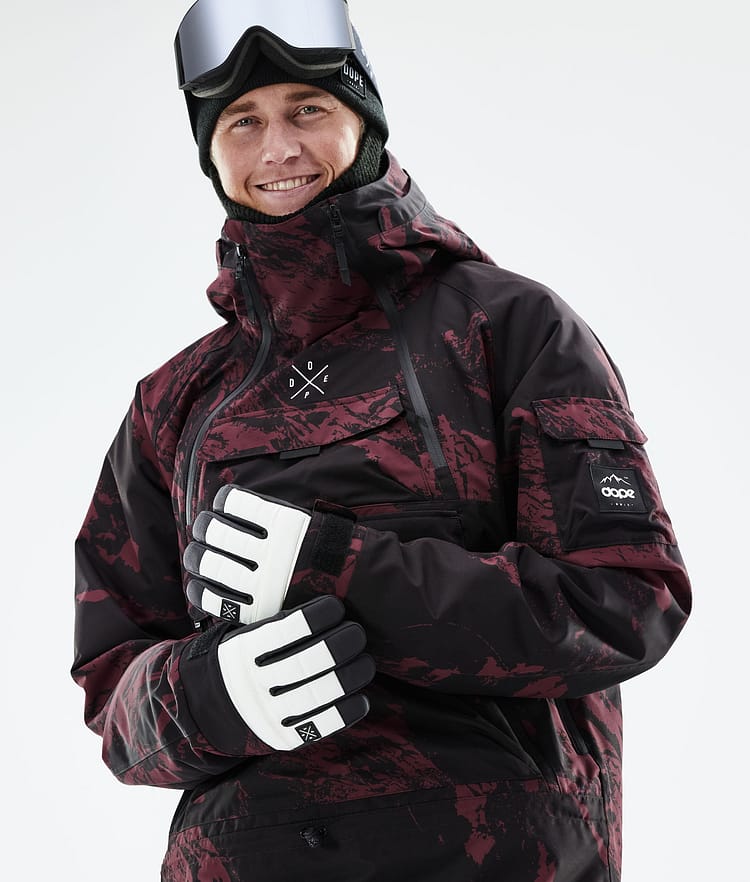 Dope Akin 21 Bunda na Snowboard Pánské Paint Burgundy, Image 2 of 10