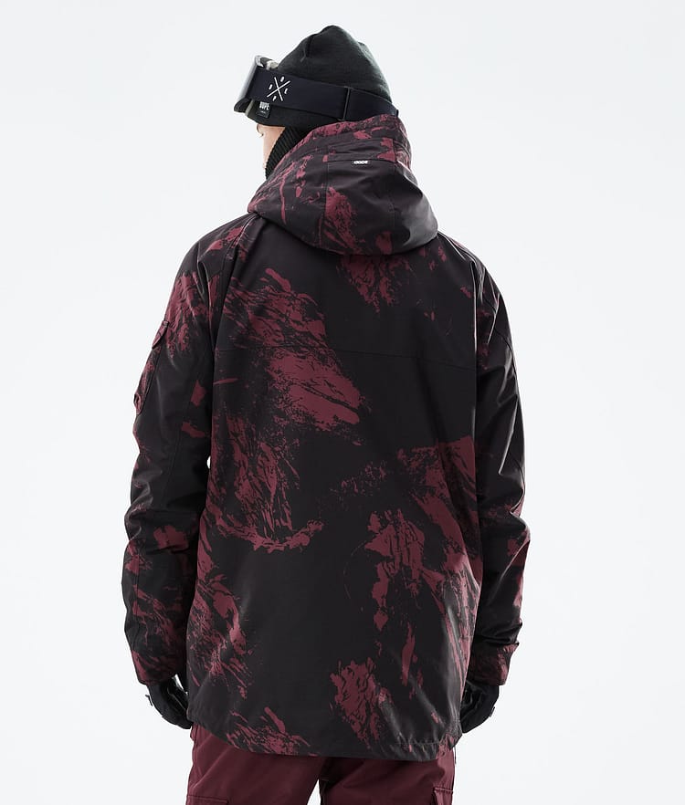 Dope Akin 21 Bunda na Snowboard Pánské Paint Burgundy, Image 8 of 10