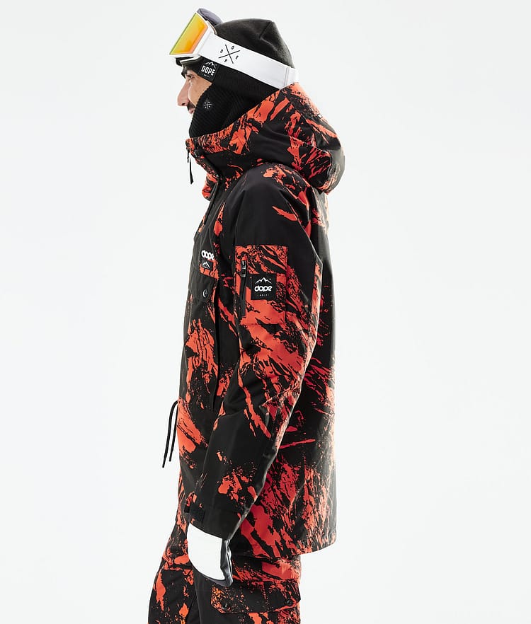 Dope Annok 21 Chaqueta Snowboard Hombre Paint Orange, Image 2 of 10