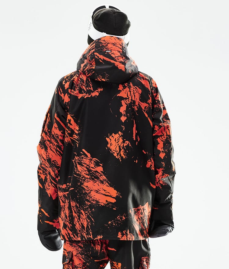 Dope Annok 21 Chaqueta Snowboard Hombre Paint Orange, Image 3 of 10