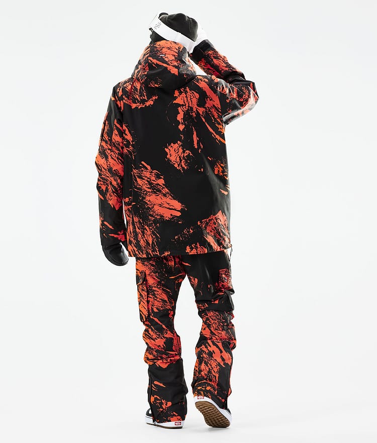 Dope Annok 21 Chaqueta Snowboard Hombre Paint Orange, Image 5 of 10