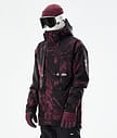 Dope Mojo Lyžařská Bunda Pánské Paint Burgundy