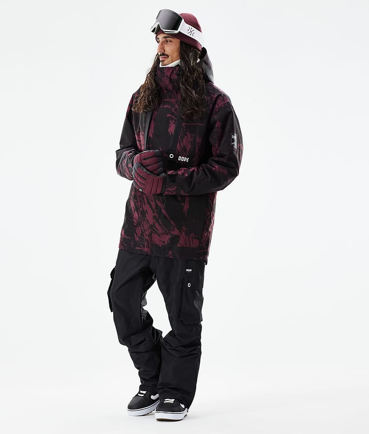 Dope Mojo Chaqueta Snowboard Hombre Paint Burgundy, Image 4 of 11