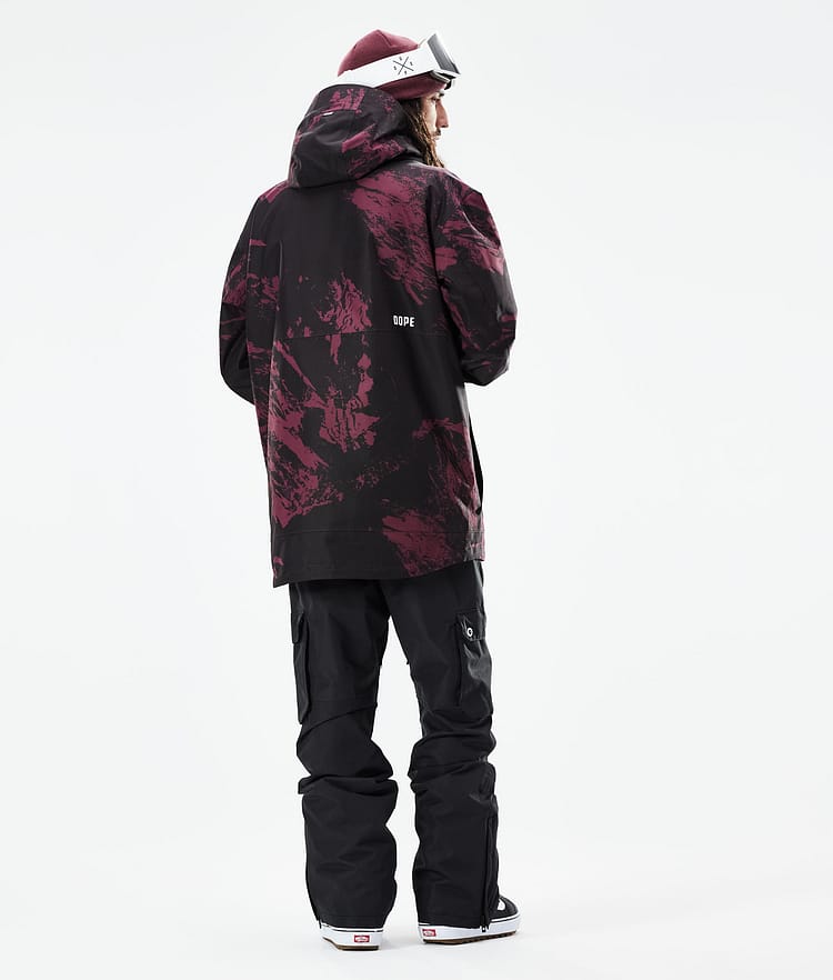 Dope Mojo Chaqueta Snowboard Hombre Paint Burgundy, Image 6 of 11