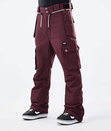 Dope Iconic 21 Snowboard Pants Burgundy