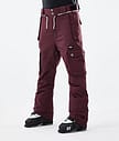Dope Iconic 21 Pantalones Esquí Hombre Burgundy