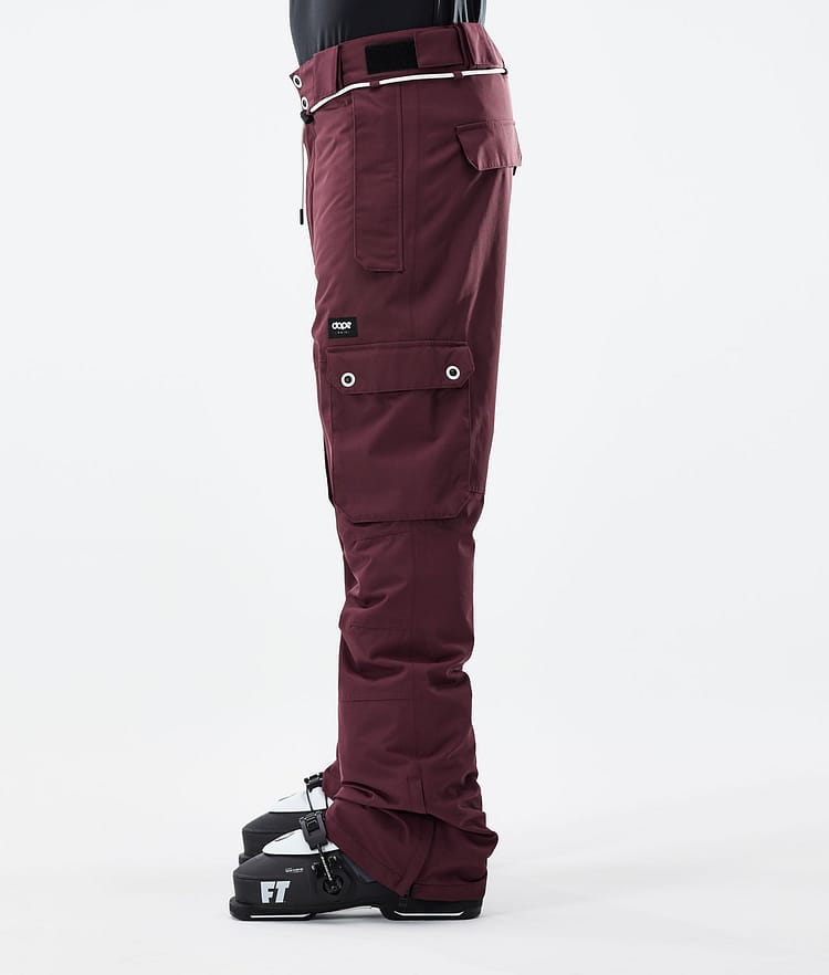 Dope Iconic 21 Pantalones Esquí Hombre Burgundy, Image 2 of 6