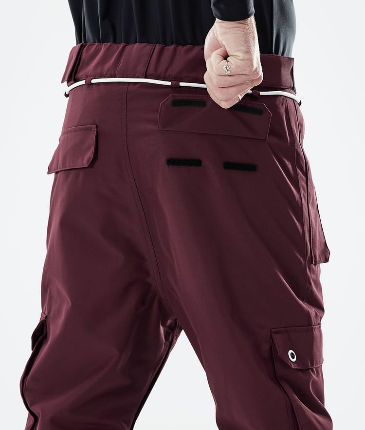 Dope Iconic 21 Pantalones Snowboard Hombre Burgundy, Image 6 of 6