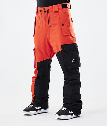 Dope Adept 21 Snowboard Pants Orange/Black