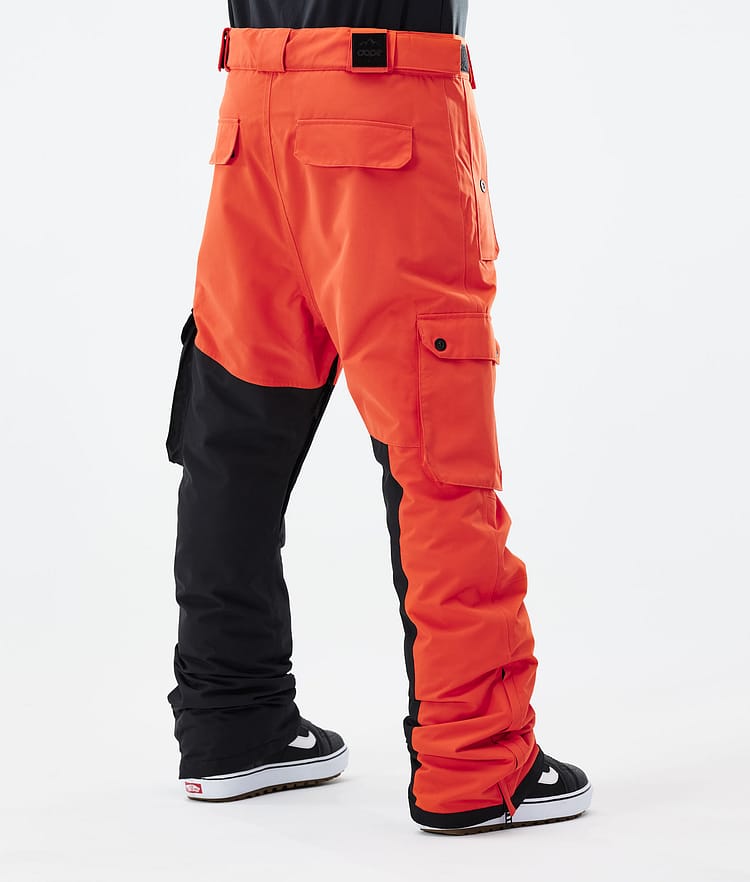 Dope Adept 21 Kalhoty na Snowboard Pánské Orange/Black, Image 3 of 6