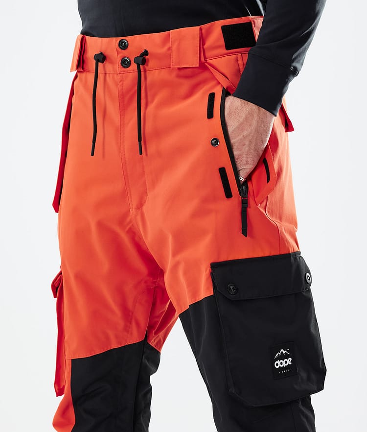 Dope Adept 21 Pantalones Esquí Hombre Orange/Black, Image 4 of 6