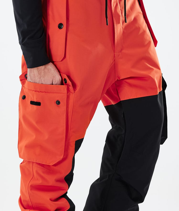 Dope Adept 21 Pantalones Esquí Hombre Orange/Black, Image 5 of 6