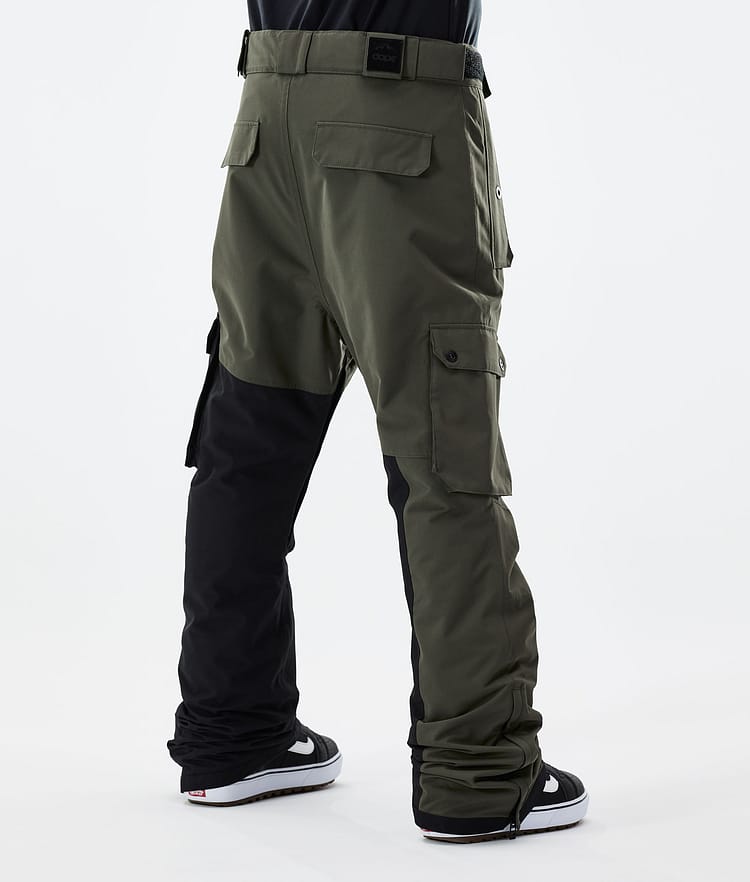 Dope Adept 21 Kalhoty na Snowboard Pánské Olive Green/Black, Image 3 of 6