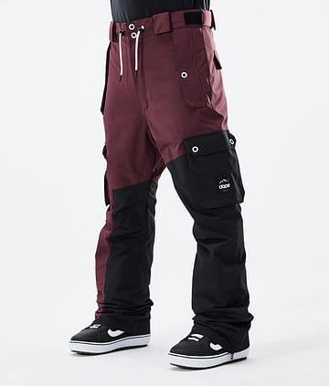 Dope Adept 21 Snowboard Pants Burgundy/Black