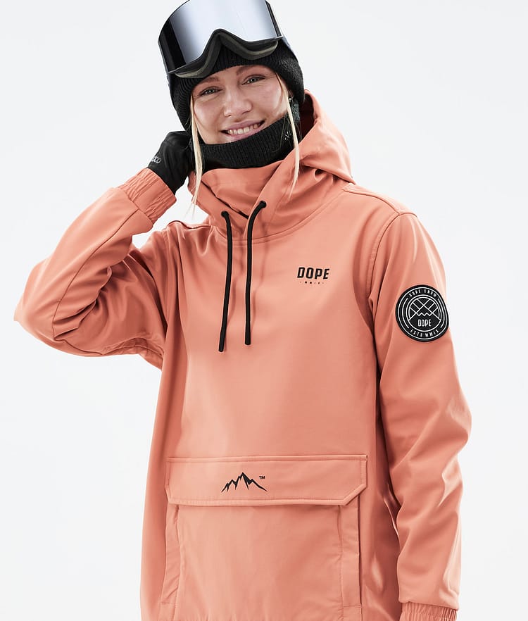 Dope Wylie W Kurtka Narciarska Kobiety Capital Peach, Image 2 of 9