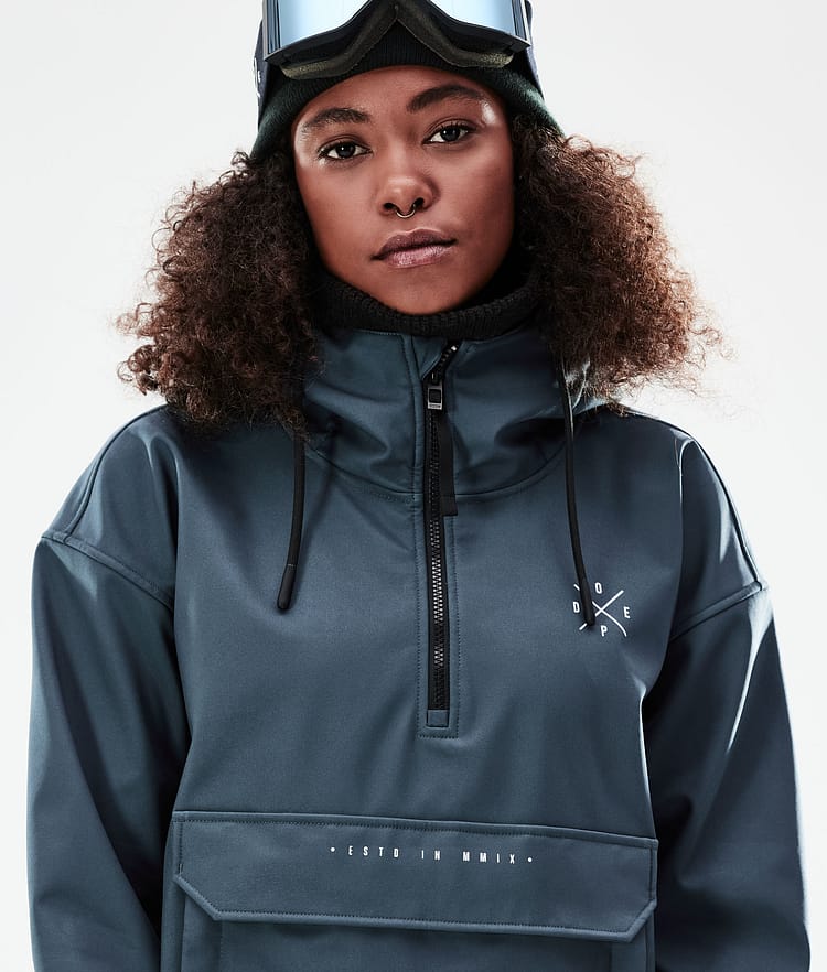 Dope Cyclone W 21 Chaqueta Snowboard Mujer Metal Blue Renewed, Image 3 of 10