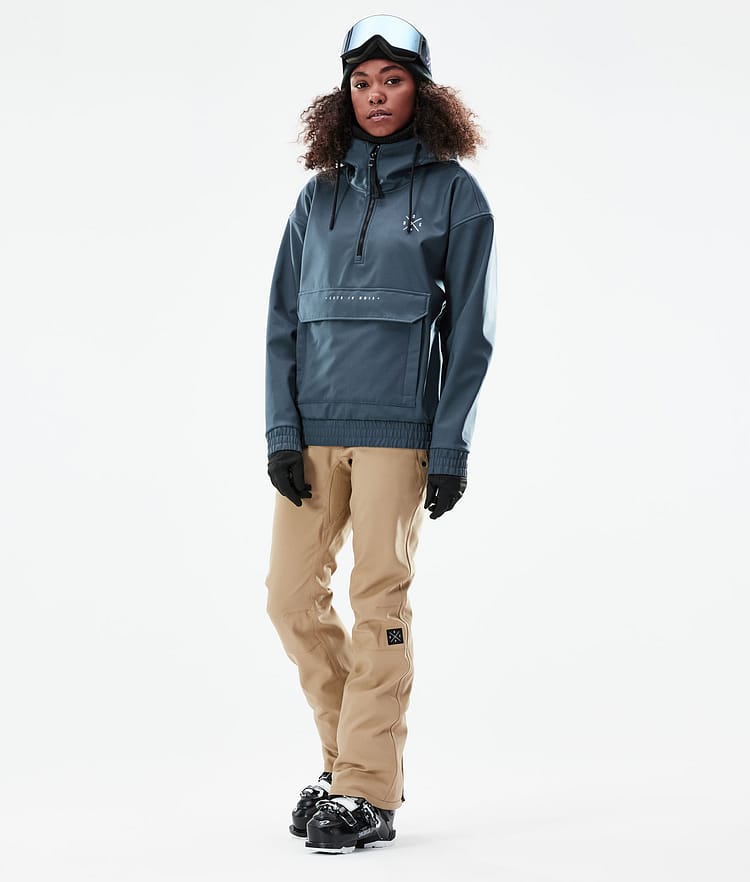 Dope Cyclone W 21 Chaqueta Esquí Mujer Metal Blue, Image 4 of 10