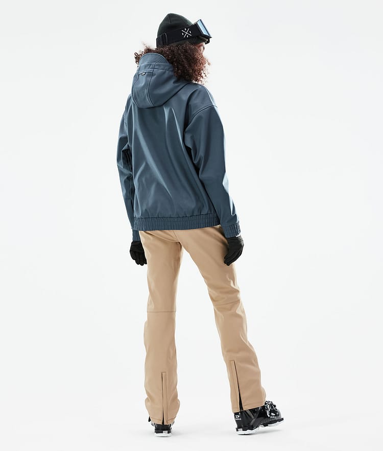 Dope Cyclone W 21 Chaqueta Esquí Mujer Metal Blue, Image 6 of 10